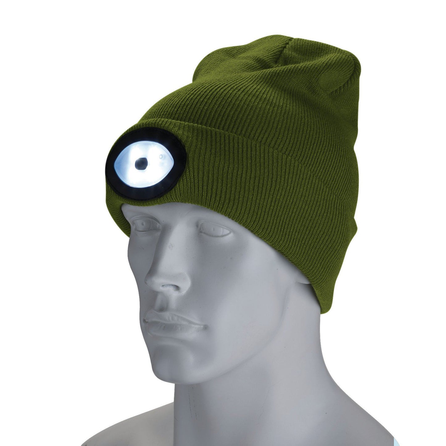 Draper Beanie With Torch - Green BT-GR