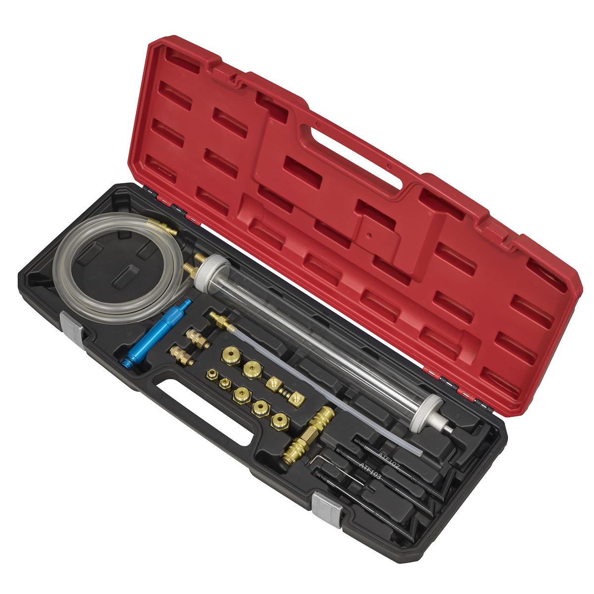 Sealey Transmission Oil Refilling Pump & Adaptor Kit for VAG 18pc VS7095