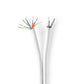 Nedis Coax/CAT6 Combination Cable 50m - CSGG4500WT500
