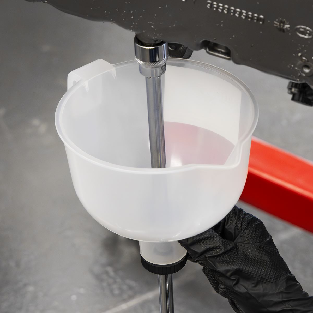 Sealey Oil Capture Extension Funnel Set VS409