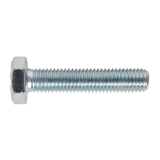 Sealey HT Setscrew M10 x 50mm 8.8 Zinc Pack of 25 SS1050