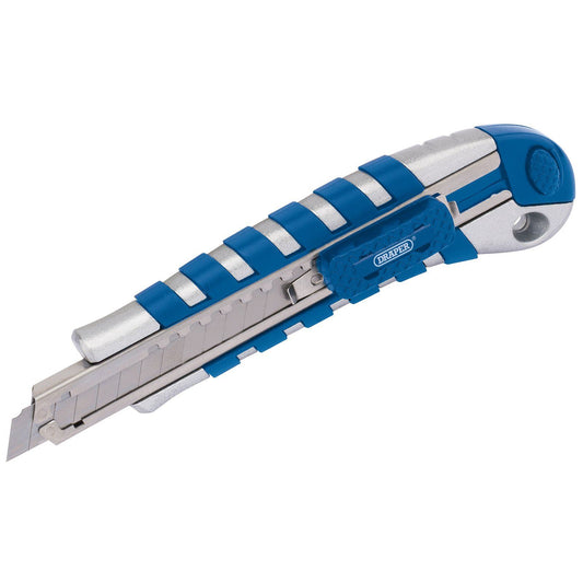 Draper 9mm Retractable Knife with Soft Grip TK244 - 82836