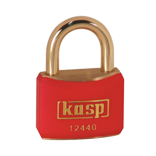 Kasp 124 Padlock 40mm Red KA24406 K12440REDA1