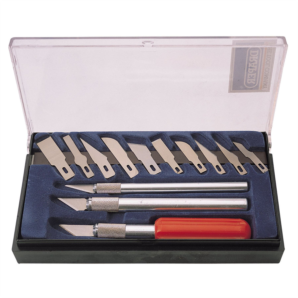 Draper 1x 16 Piece Modellers Tool Kit Garage Professional Standard Tool 21834