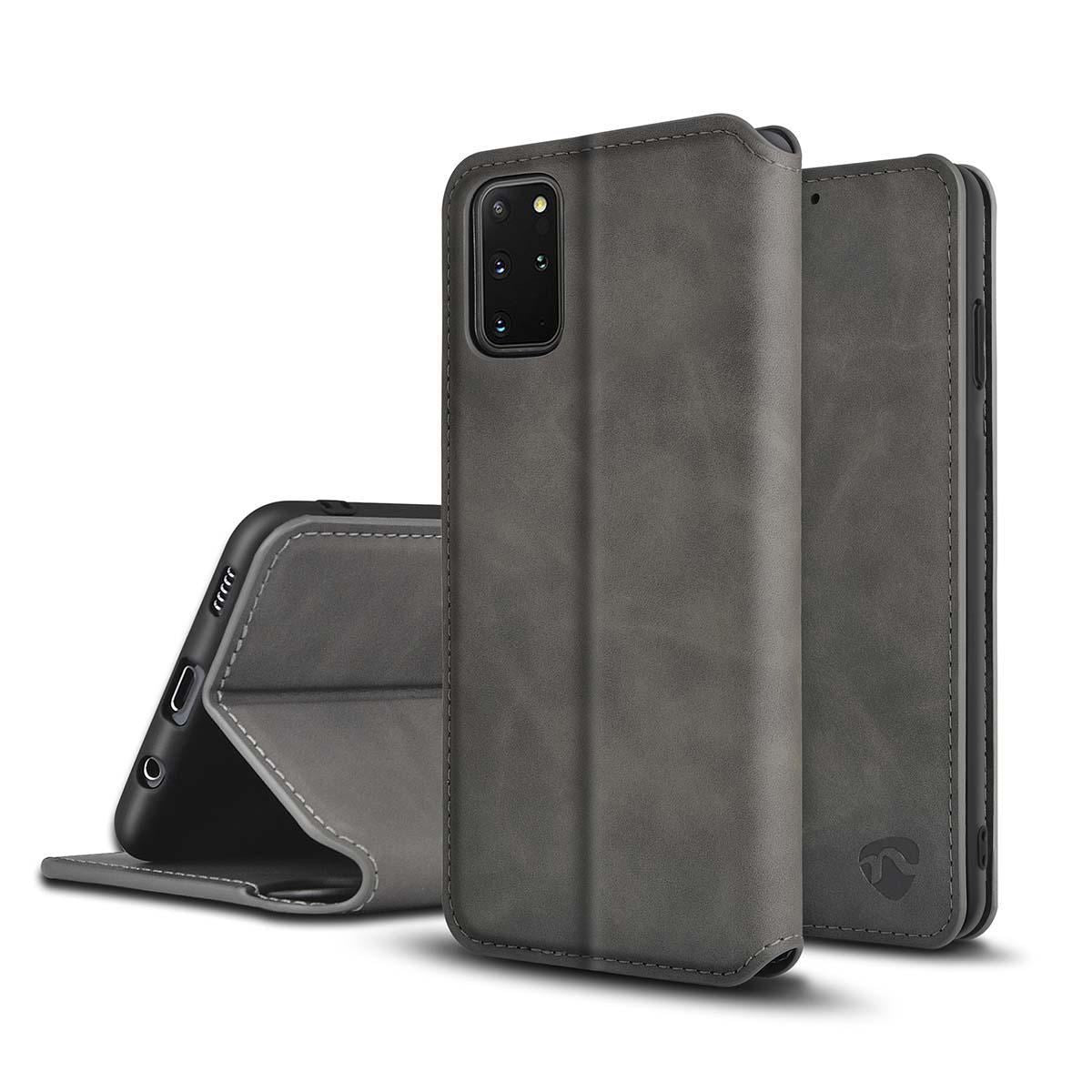 Nedis Soft Wallet Book for Samsung Galaxy S20 Plus Black