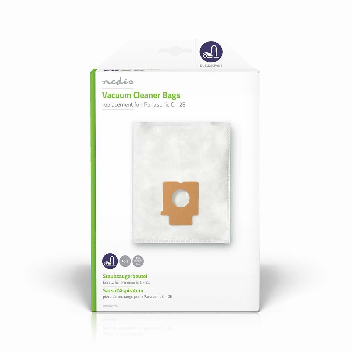 Nedis Vacuum Cleaner Bag Panasonic C to 2E DUBG220PAN4