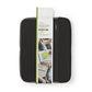 Nedis Notebook Sleeve 13 to 14" Neoprene Black/Anthracite NBSE13100BK