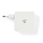 Nedis Wall Charger 3.0A USB (QC)/USB-C Power Delivery 30W White WCPD30W110WT