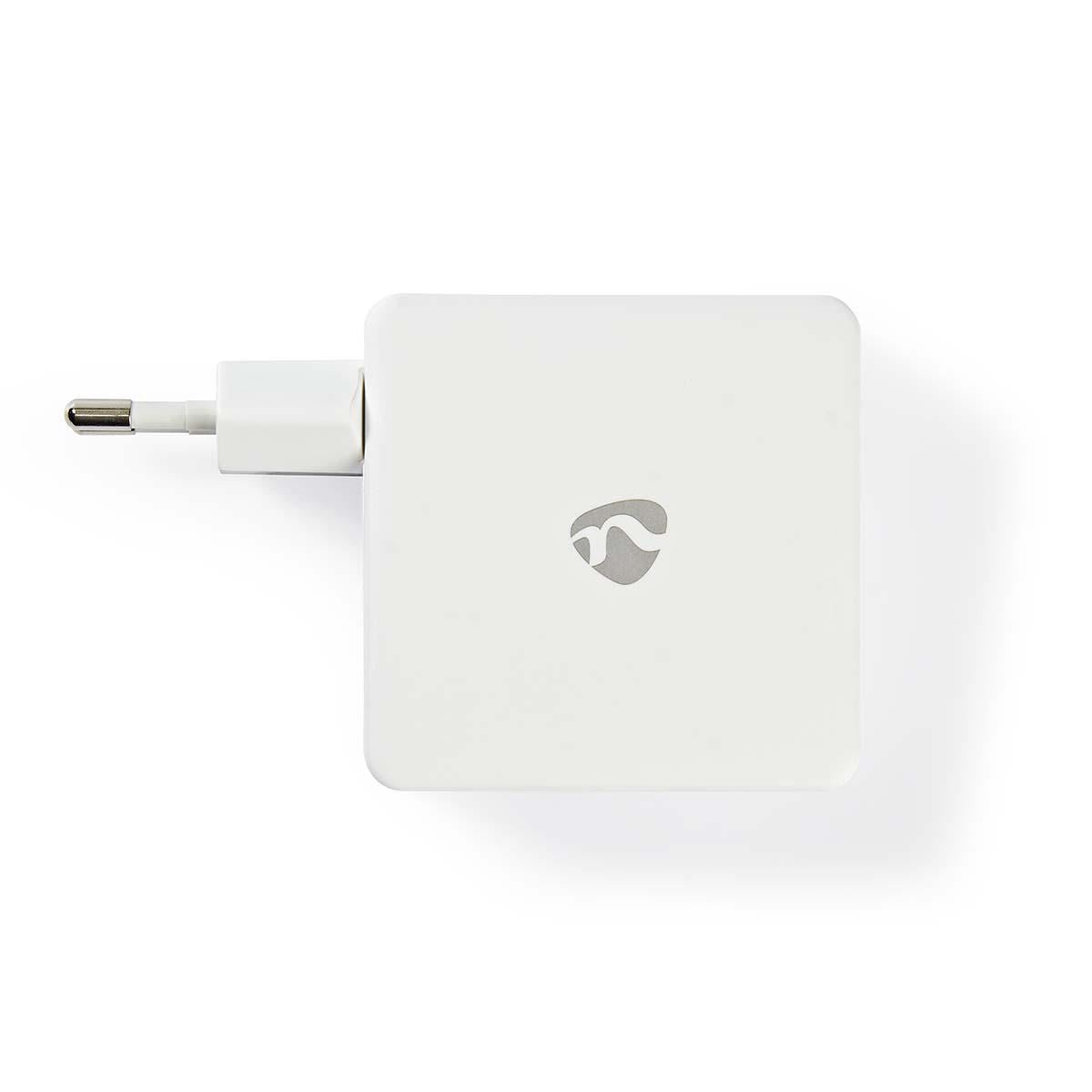 Nedis Wall Charger 3.0A USB (QC)/USB-C Power Delivery 30W White WCPD30W110WT