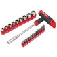 Draper T Handle Driver with Sockets and Bits Set (22 piece) -No. 68841
