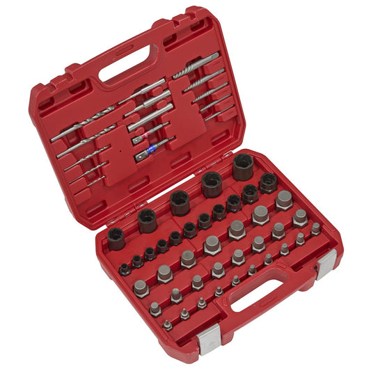 Sealey Master Nut, Bolt & Screw Extractor Set 56pc AK8156