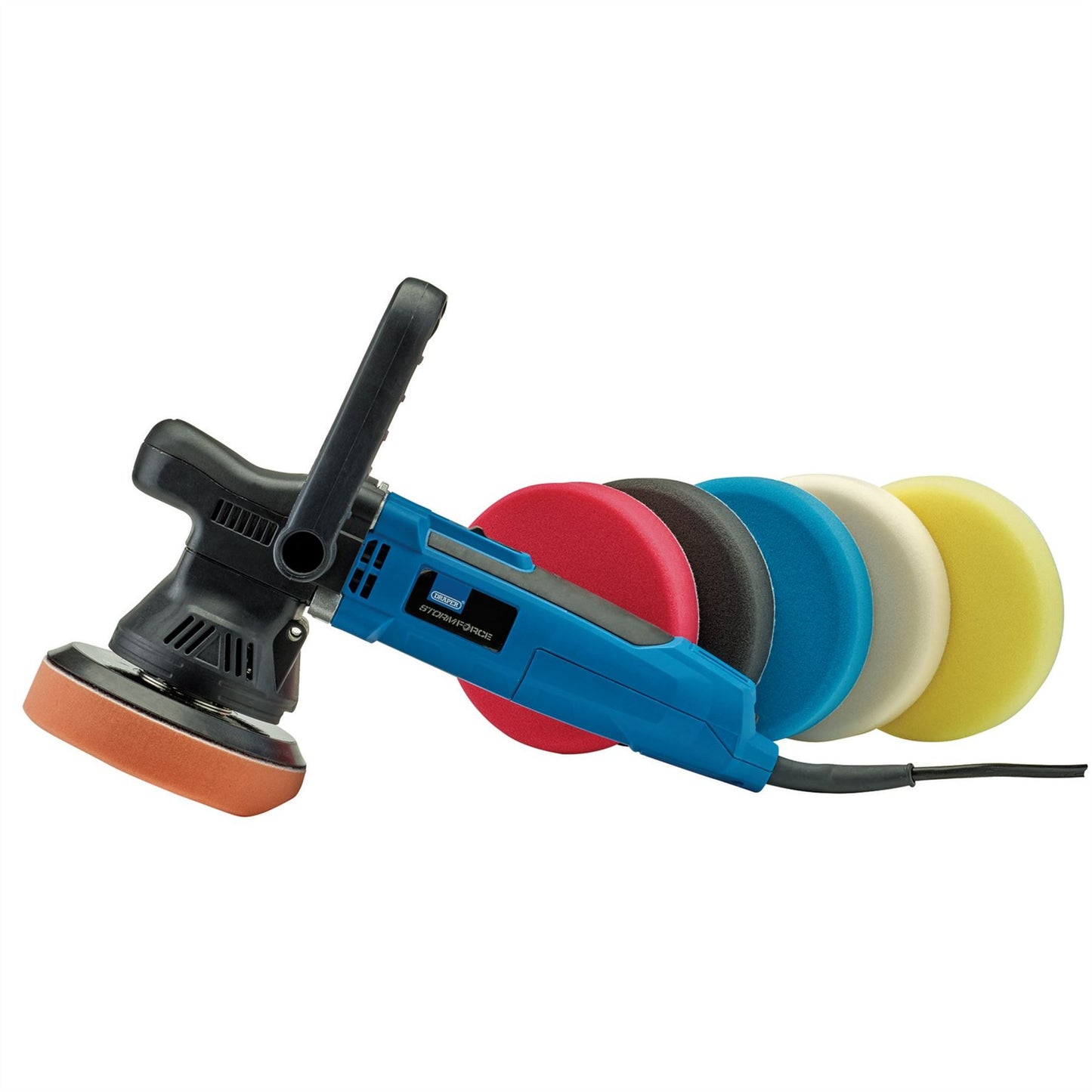 Draper 125mm Dual Action Polisher Kit PTKDTK3 - 99376