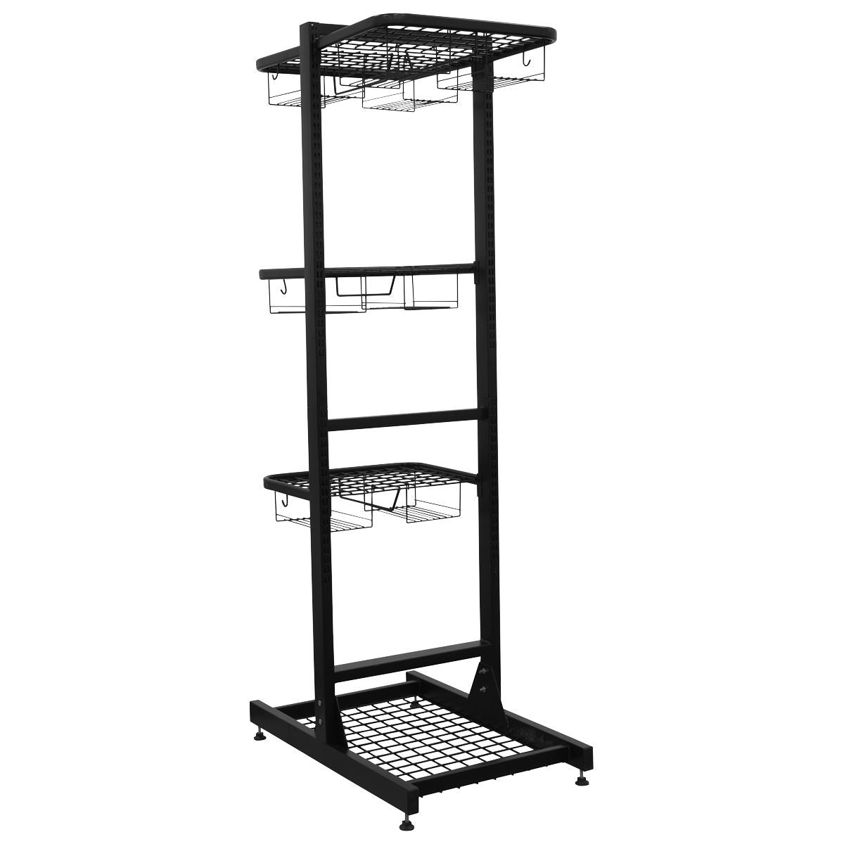 Sealey Freestanding Motorcycle Helmet & Gear Storage MS081FS2