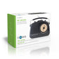 Nedis FM Radio 4.5W Carrying Handle Black RDFM5000BK