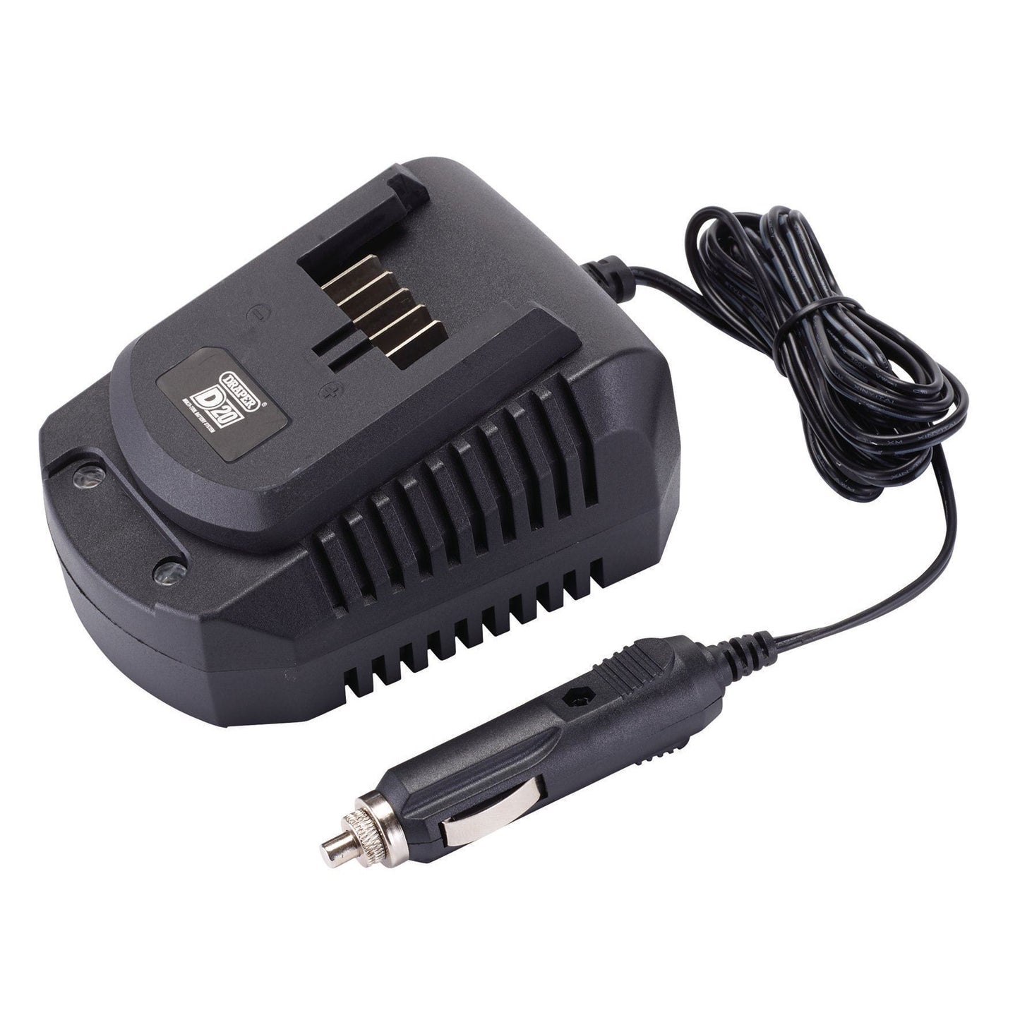 Draper Storm Force D20 12V In-Car Battery Charger D20BC12V/B - 02255