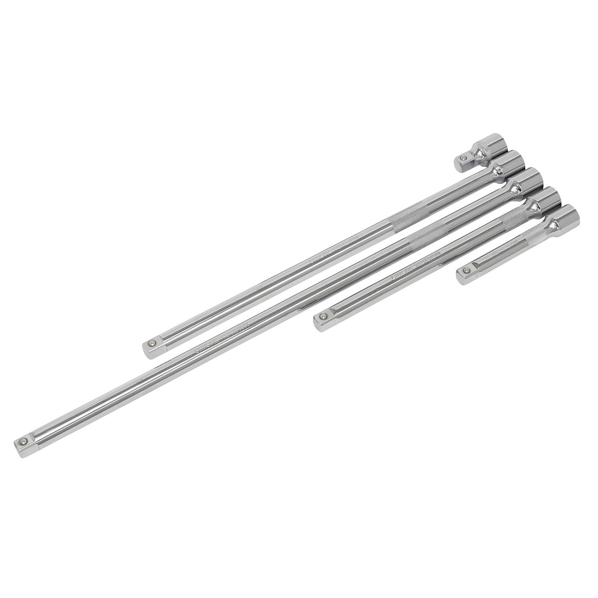 Sealey Extension Bar Set 5pc 1/2"Sq Drive AK6351