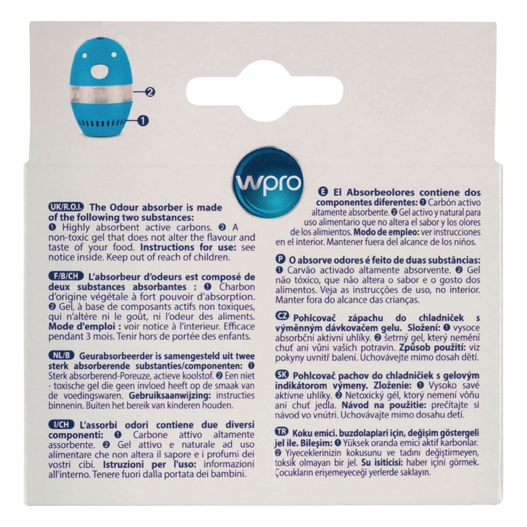 Wpro Deodorant For Fridge Filters 484000008433