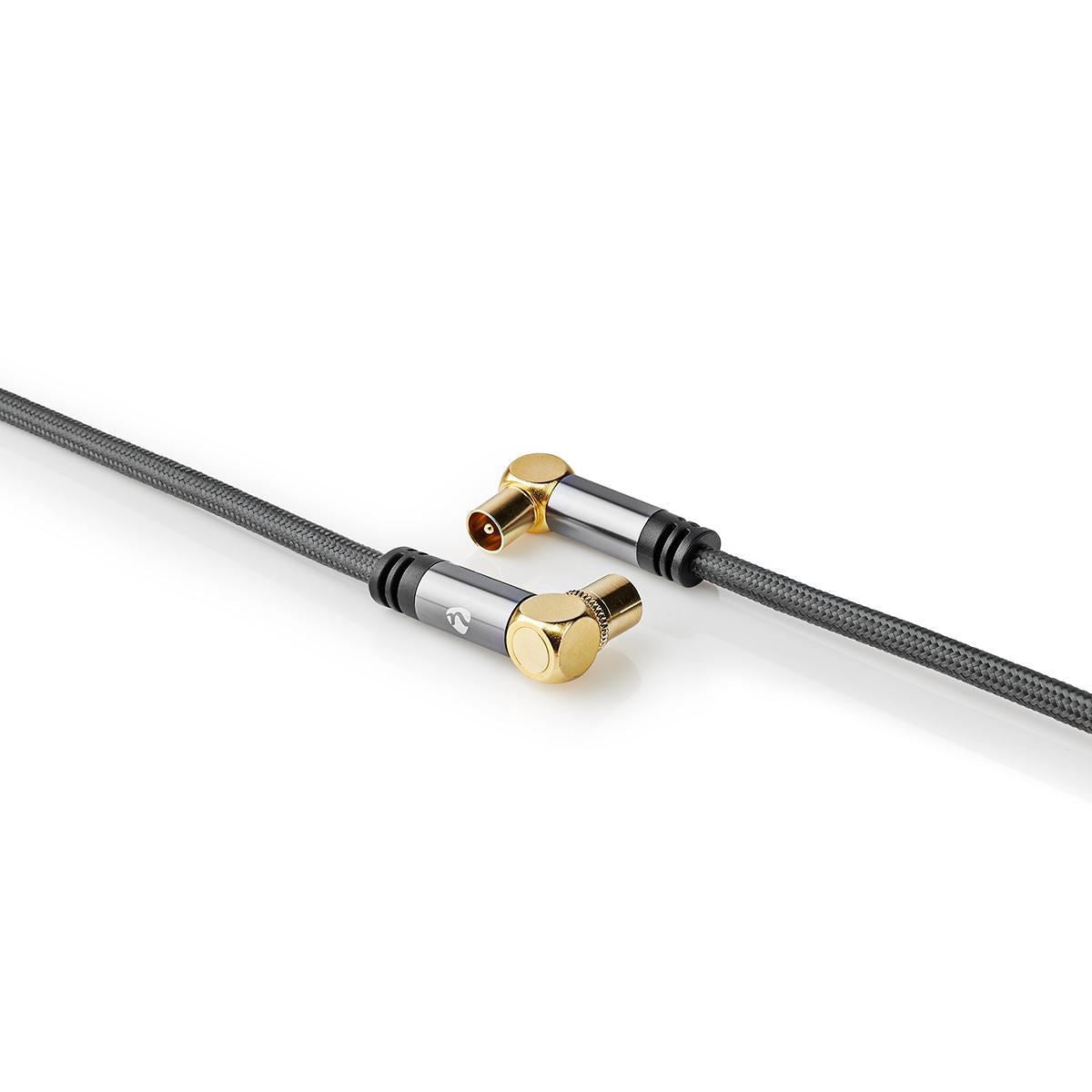 5m Coaxial Cable 100dB IEC (Coaxial) Male to IEC (Coaxial) Female Gun Metal - CSTB40015WT50