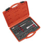 Sealey Diesel Injector Seat Cutter Set 21pc VS2070