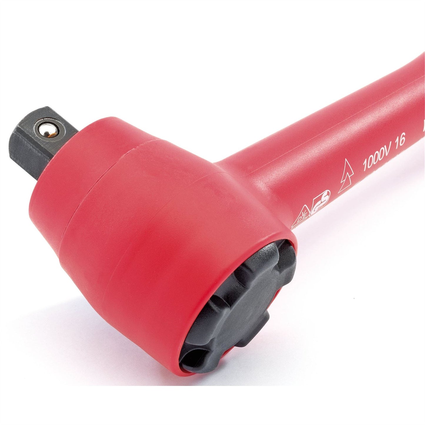 Draper D60VDE 3/8in Sq Dr VDE Reversible Ratchet with Soft Grip Handle - 31132
