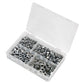 Sealey Steel Nut Assortment 320pc 1/4"-1/2"UNC AB030SN