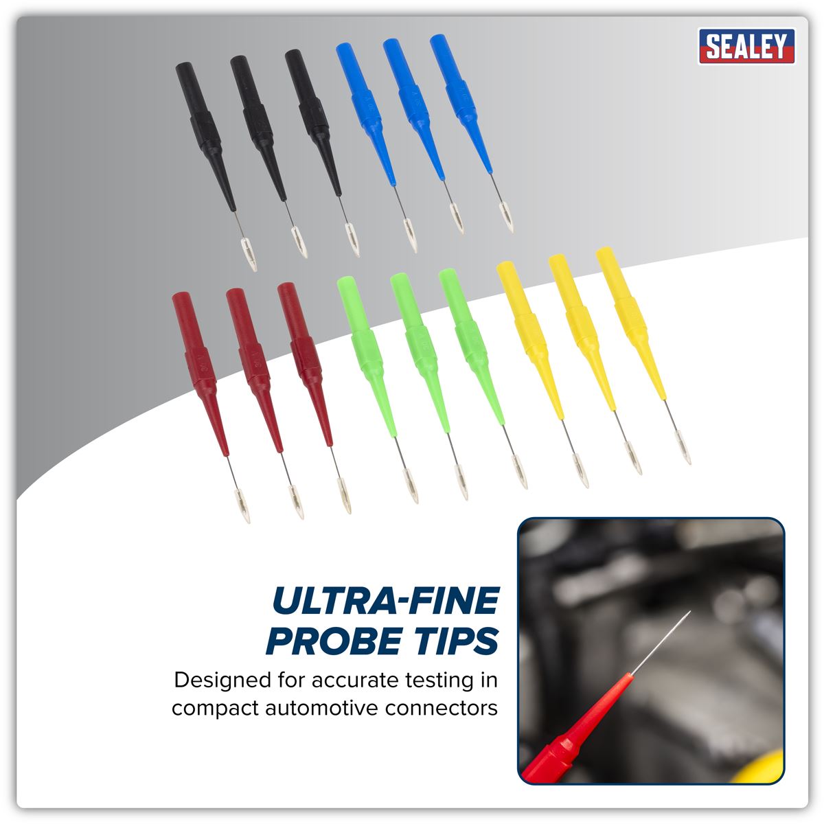 Sealey Automotive Back Probes 15pc VS225