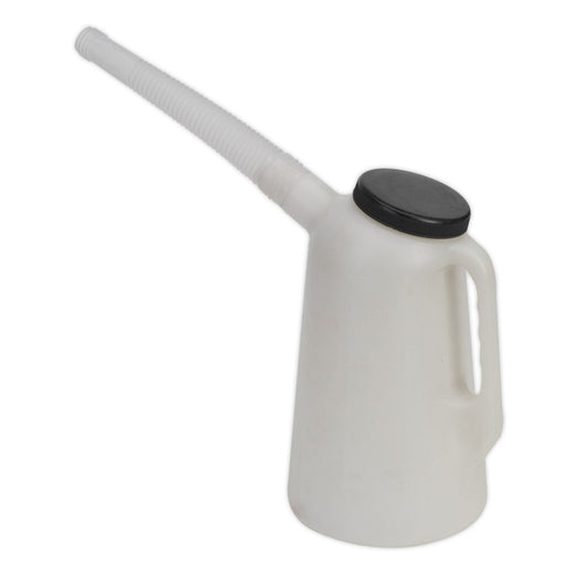 Sealey Oil Container with Lid & Flexi-Spout 2L JDL2