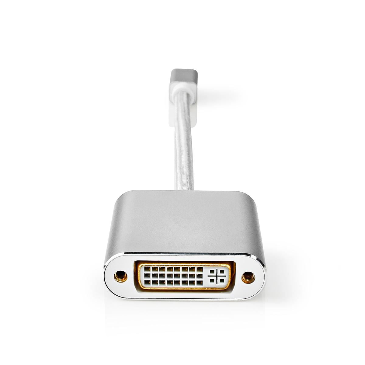 Nedis 1.2 Mini DisplayPort Male to DVI-D 24+1-Pin Female 20cm 0.2m - CCTB37750AL02