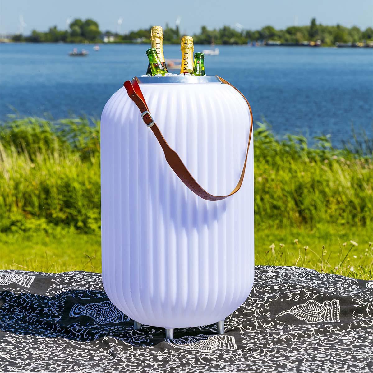 Nikki.Amsterdam The.Lampion L Bluetooth Speaker Lamp and Winecooler