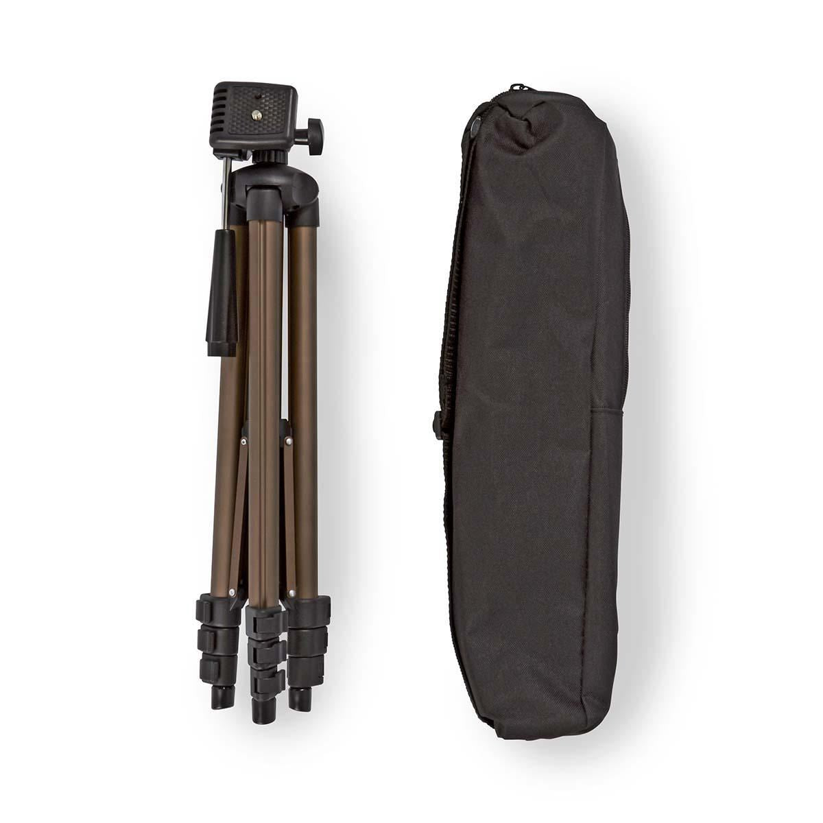 Nedis Tripod Pan & Tilt Max 2 kg 130cm Black/Silver TPOD2100BZ