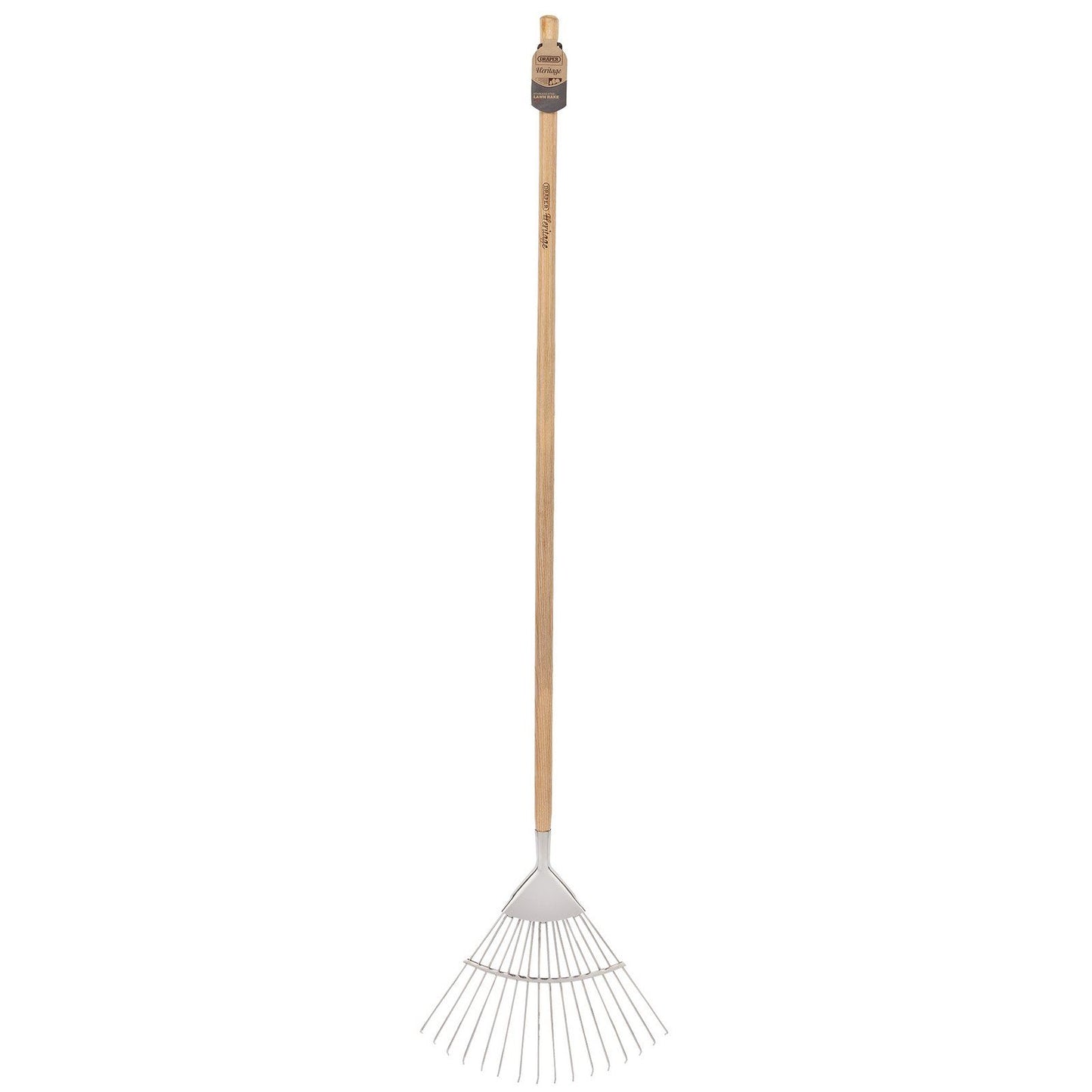 Draper Draper Heritage Stainless Steel Lawn Rake with Ash Handle - 99020
