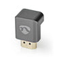 Nedis 270° HDMI Female to HDMI Male 270 Degree Coupler Gold Plated Gunmetal ARC - CVTB34902GY