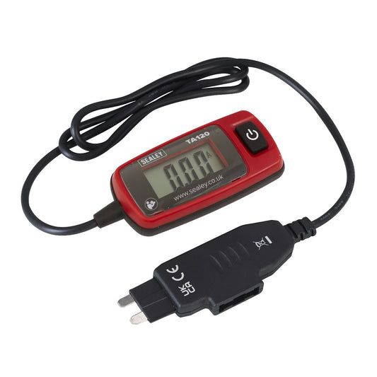 Sealey Automotive Current Tester 20A - Standard Blade Fuse TA120