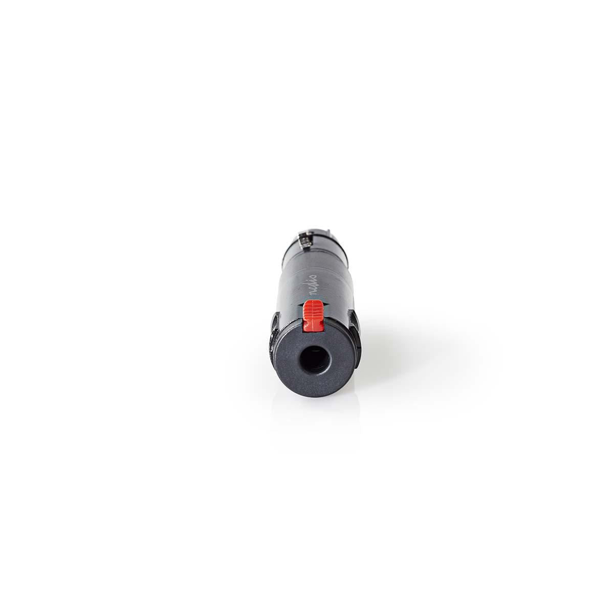 Nedis XLR Adapter Stereo XLR 3-pin Male to 6.3mm Female Black COTP15945BK