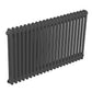 Baridi Horizontal Traditional 2 Column Radiator 600 x 1012mm � Anthracite DH359