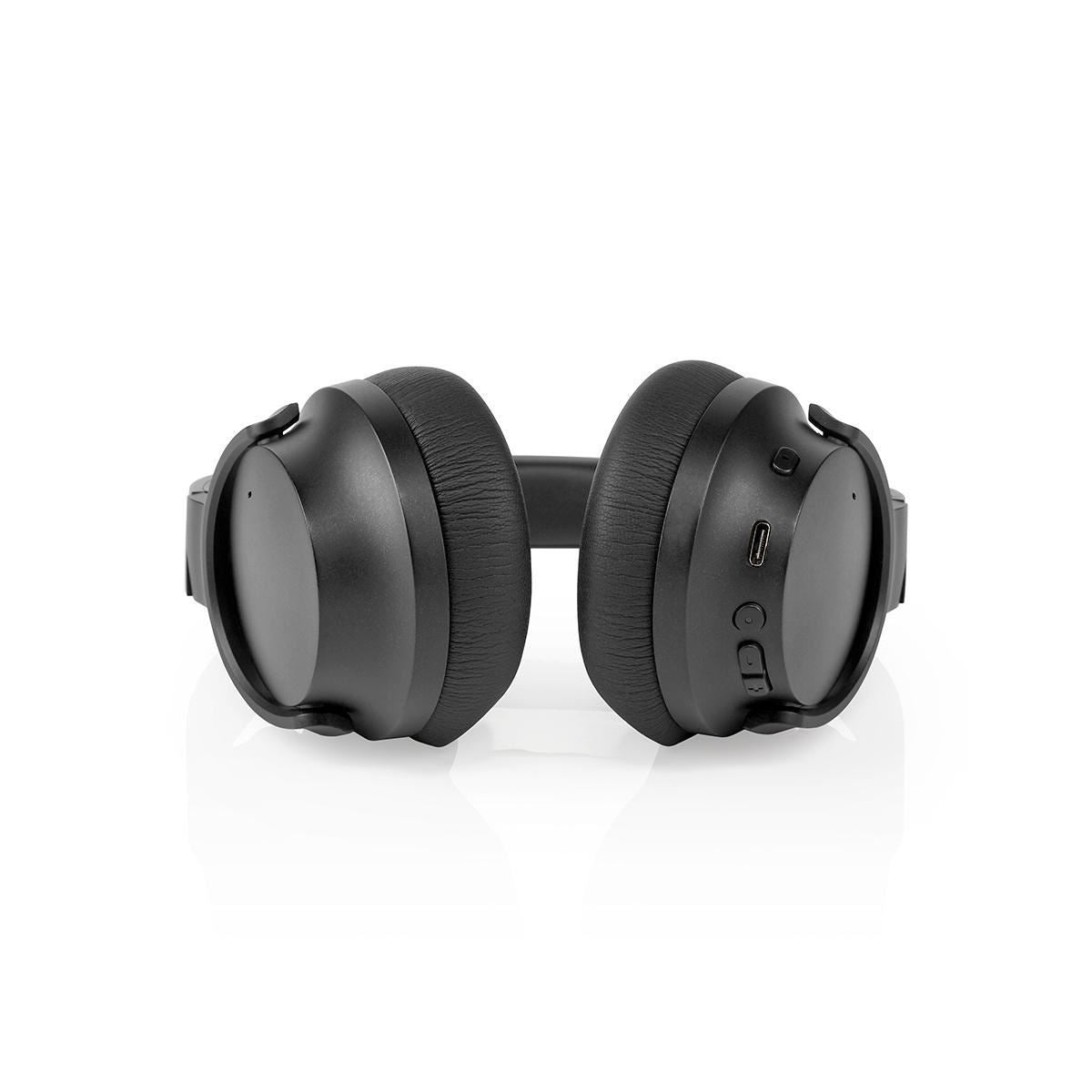 Over-Ear Bluetooth Headphones 24hr Playtime 25dB Noise Cancelling Fast Charging - HPBT3261BK