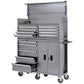Draper Expert Silver 13 Drawer 52" Combined Roller Cabinet & Tool Chest 70507
