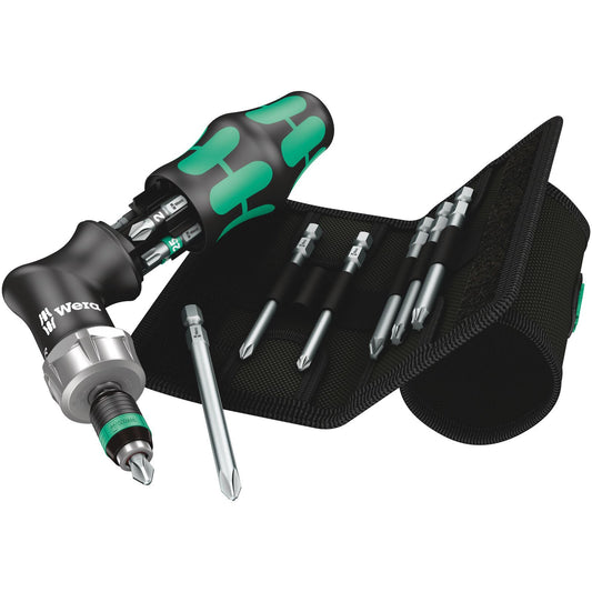 Wera K'Form Kompakt Pistol Ra 4 PH/PZ/TX Ratchet Pistol Grip 13Pc 051031