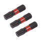 Sealey Premier TRX-Star Impact Power Tool Bits T40x25mm 3pc AK8221