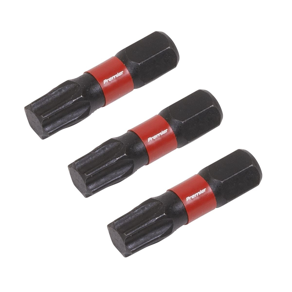 Sealey Premier TRX-Star Impact Power Tool Bits T40x25mm 3pc AK8221