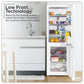 Baridi 70/30 Low Frost Fridge Freezer 157L Capacity - White DH252