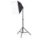 Nedis Photo Studio Light Kit 2x 70W 5500K 180cm height Foldable SLKT10BK