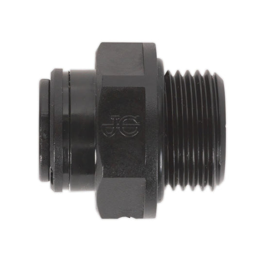 Sealey Straight Adaptor 8mm x 3/8"BSP Pk of 5 (Speedfit-PM010813E) JGC838