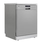 Baridi Freestanding Dishwasher 60cm Wide 13 Place Settings - Silver DH280
