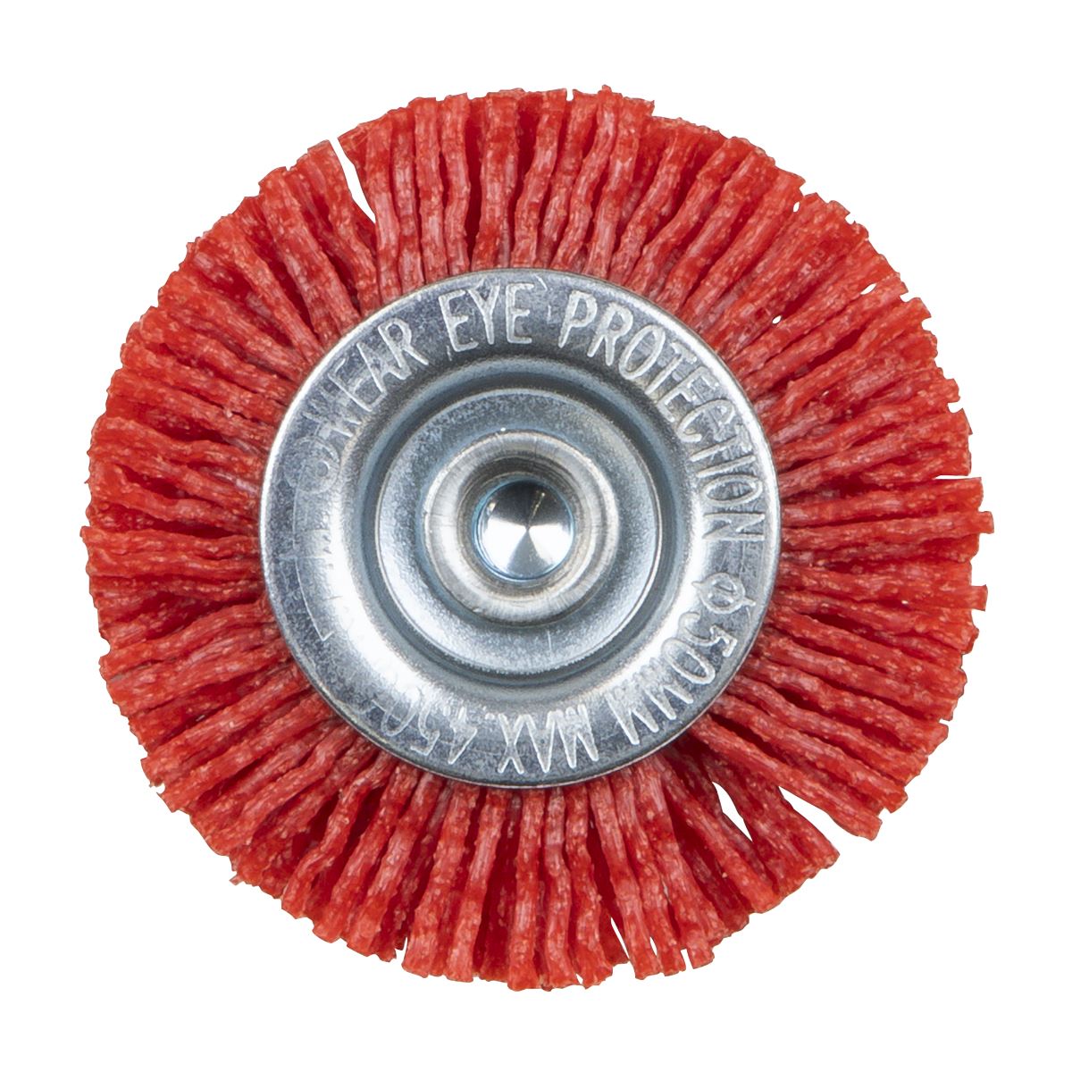 Sealey 50mm Nylon Filament Circular Brush with 6mm Shaft NFBC50