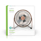 Nedis Metal Mini Fan 15cm Diameter USB Powered Copper