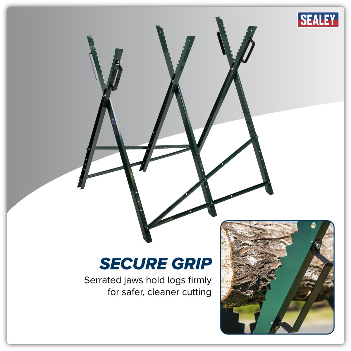 Sealey Folding Saw Horse -100kg Capacity LSH100