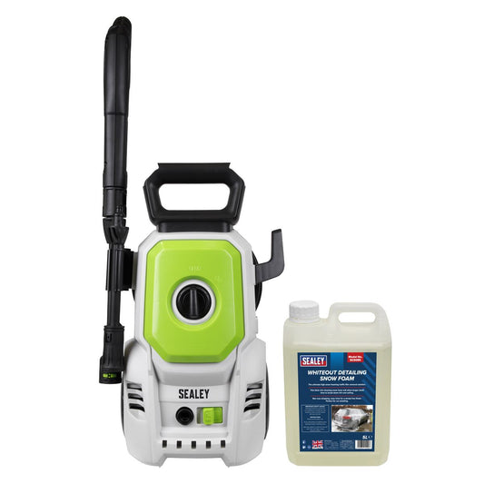 Sealey Pressure Washer 100bar 390L/hr with Snow Foam PW1610COMBO