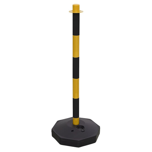Sealey Black/Yellow Post with Base BYPB01