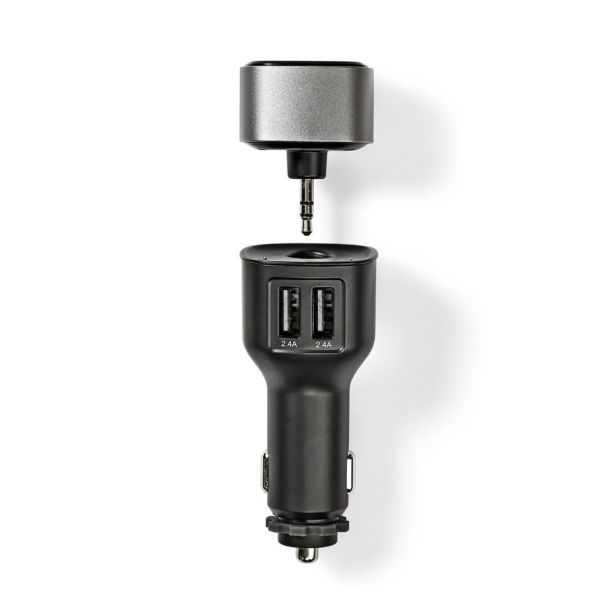 Nedis Bluetooth Car Multi Adapter for Streaming audio, Charging and Hands Free